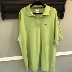 NWOT Green Lacoste Polo